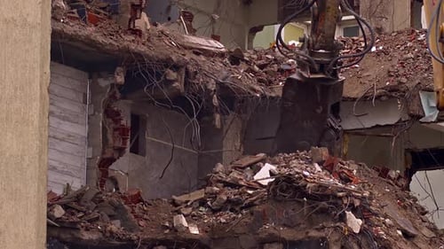 Old Building Destruction Demolition 2