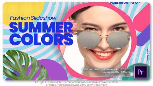 Colors of Summer Fashion Slideshow