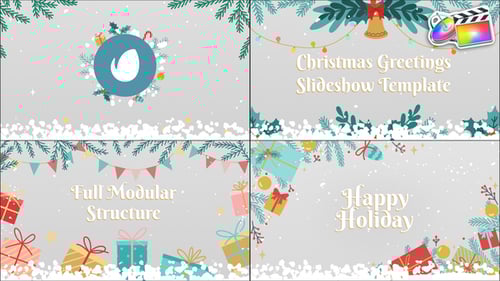 Christmas Greetings Slideshow | FCPX