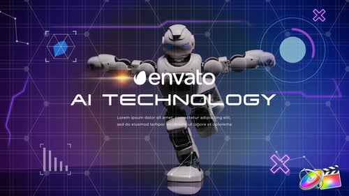 AI Technology Slideshow | Apple Motion & FCPX