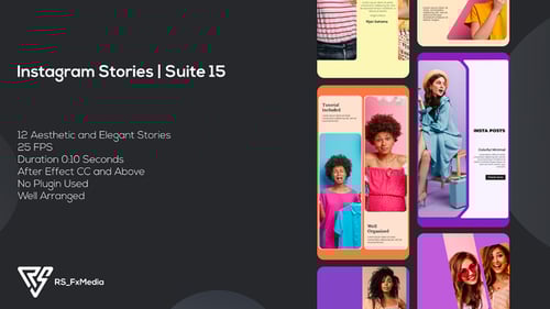 Instagram Stories | Colorful Minimal | Suite 15