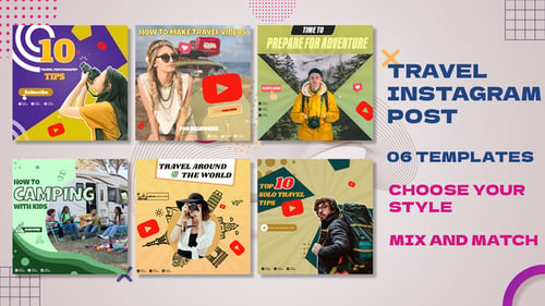 Travel Instagram Post Promo V80