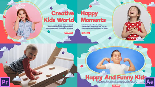 Presentación de diapositivas de Kids Planet 2 | MOGRT