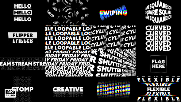 Cover for Kinetic Typography Pack