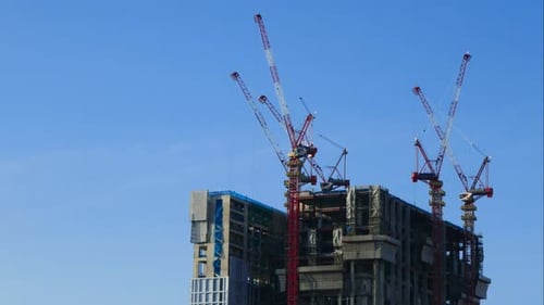 Baukran im Zeitraffer, Standort des Gebäudes