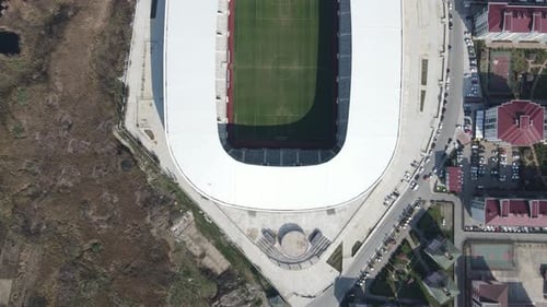 Aerial Soccer Field