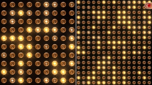 Dynamic Stage Lights Grid Loopable Background