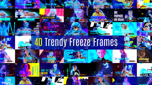 Trendy Freeze Frame