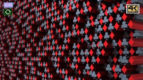 Card Symbol Club And Diamond D 4K