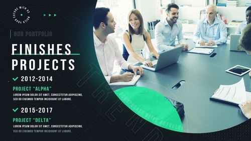 Dynamic Corporate Presentation Slideshow