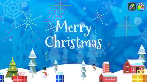 Merry Christmas Slideshow | Apple Motion & FCPX