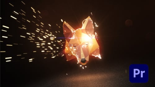 Dynamic Electric Sparks Logo Reveal