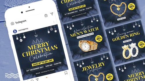 Christmas Sale Products Template