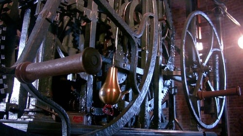 Horloge tour vintage Roues et engrenages