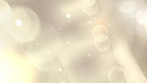 Soft Golden Bokeh Light Sparkle Overlay Background