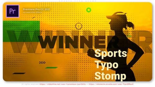 Sports Typo Stomp
