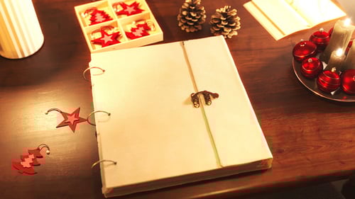 Cozy Christmas Photo Album Slideshow