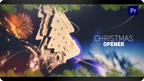 Elegant Christmas Holiday Slideshow Opener