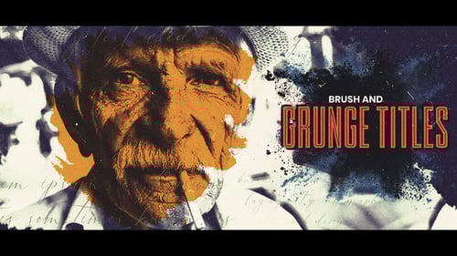 Brush and Grunge Opening Titles