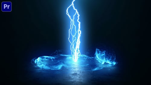 Energetic Particle Impact Logo Reveal