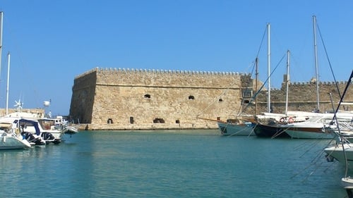 Mittelalterliche Burg von Sea Port, Heraklion, Kreta