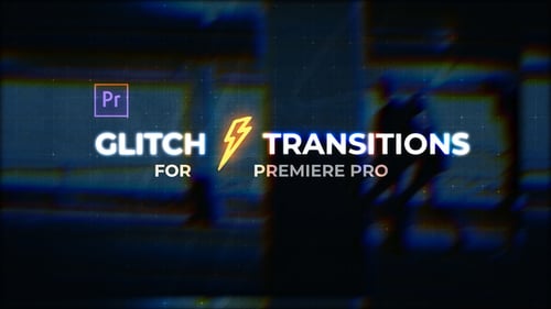 Glitch Transitions for Premiere Pro
