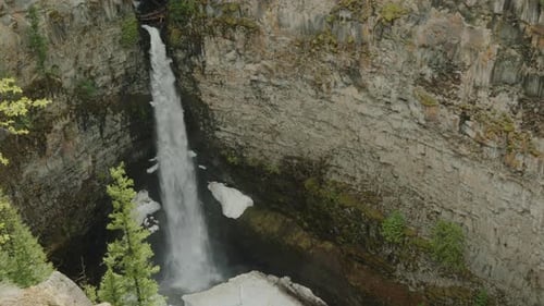 Slow motion of the Spahat Falls