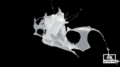 Collision Of Streaming Milk Splash V6