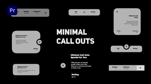 Minimal Call Outs MOGRT