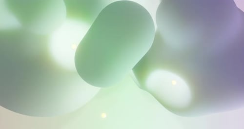 abstrakter heller Hintergrund mit leuchtenden Lichtern