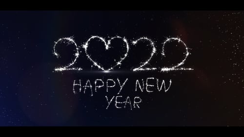 Happy Hanukkah Text Reveal with Abstract Glitch Effects