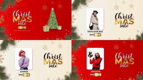 Christmas Sale Promo Mogrt 90