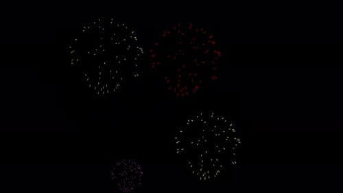 4K Fireworks