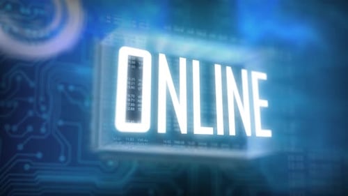 Digital Hud Background Online