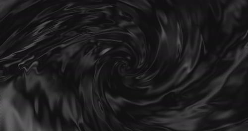 Rotation Schwarz Abstract Oil Whirlpool oder gebrauchtes Motoröl abstrakte Hintergrundanimation Seamless