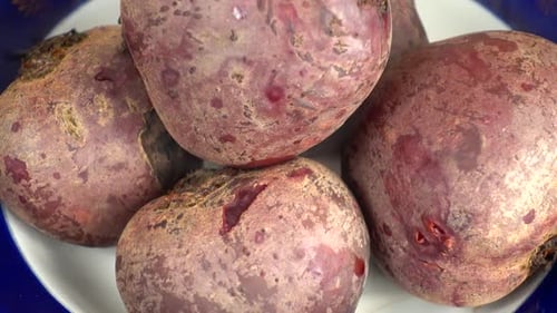 Hot Boiled Beetroot
