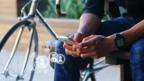 Social media connection 4k