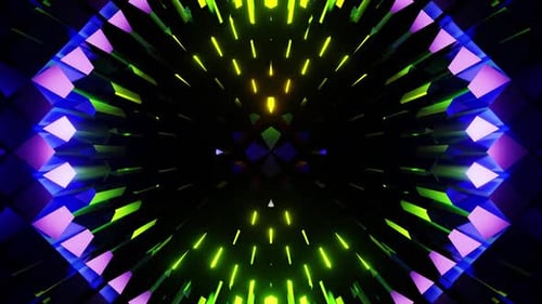 Fondo de bola de discoteca ecualizador fiesta Vj Loop HD