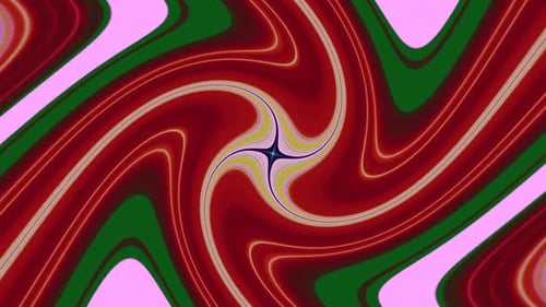 Hypnotische fraktale Wirbelanimation