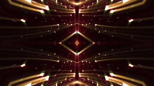 Abstract Light Show Background 4K 3
