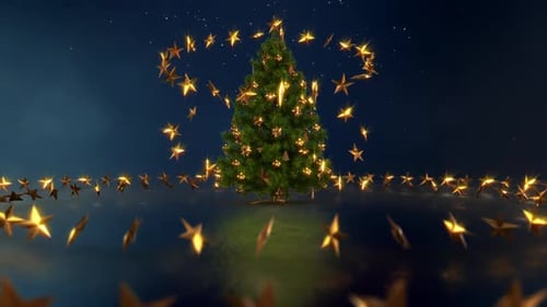 Christmas Tree And Stars