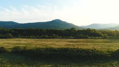 Paisagem pitoresca de verão