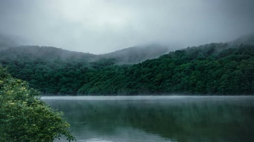 Mist on Lake