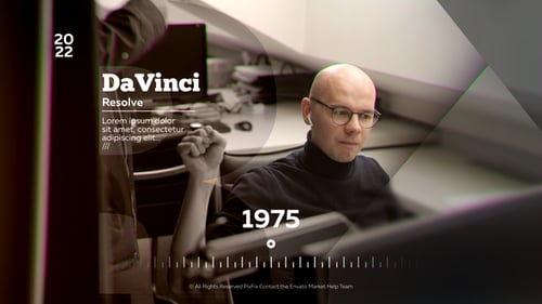 Corporate Timeline DaVinci Resolve