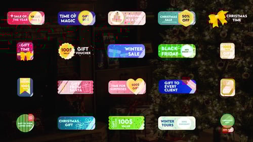 Gift Vouchers || Premiere Pro MOGRT