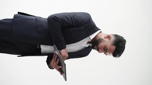 Office Work Busy Man Digital Life Task Involvement