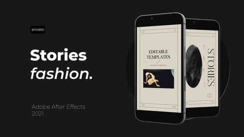Minimalist Fashion Instagram Stories Presentation Template