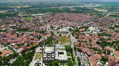 Modern Tourism City And Mosque