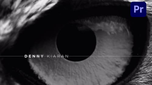 Dynamic Glitch Title Sequence