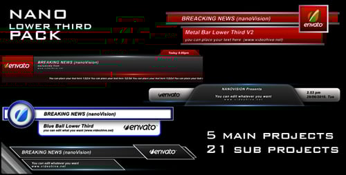 nano lower third pack